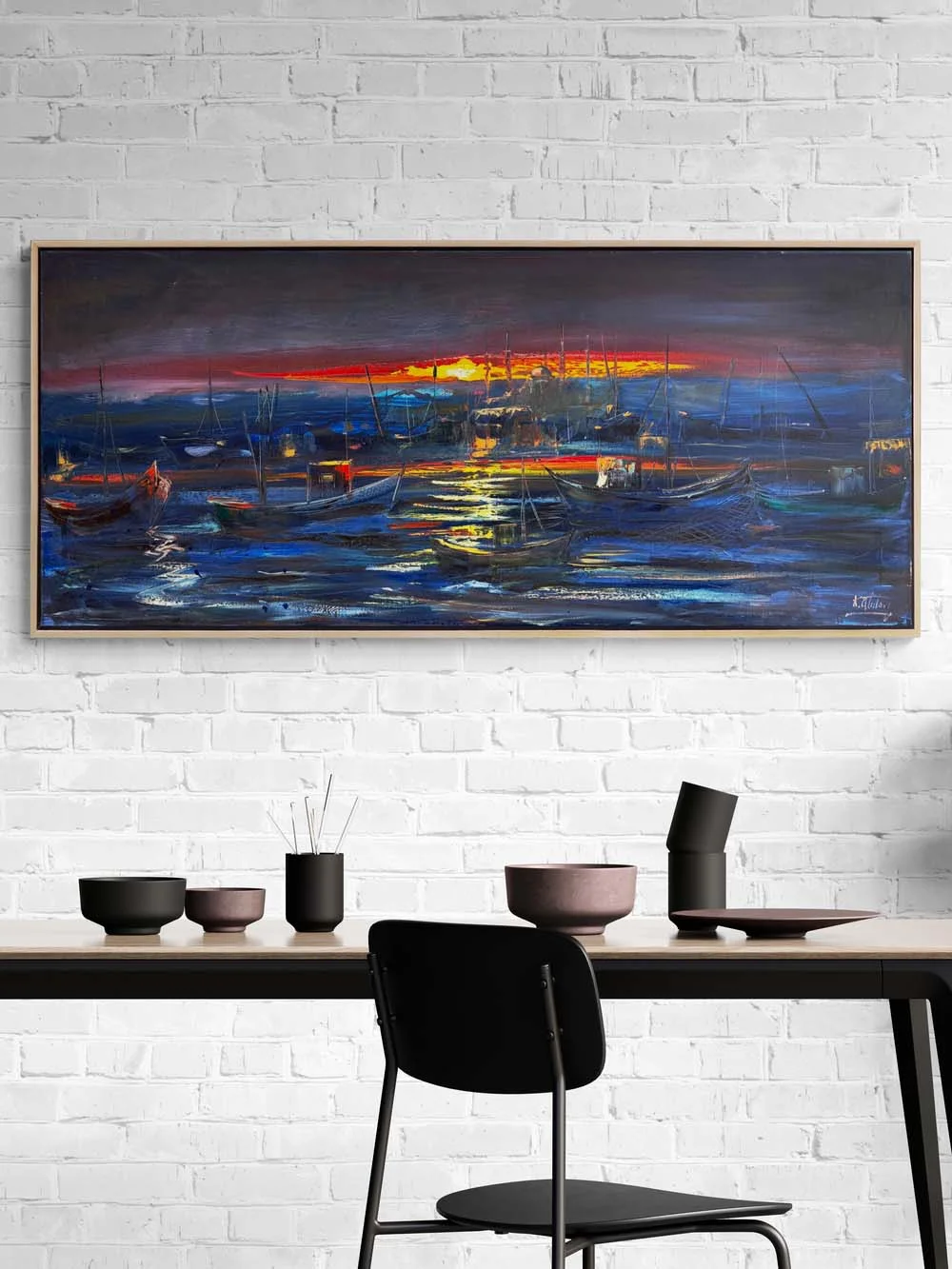 A Night on the Bosphorus Oil Painting