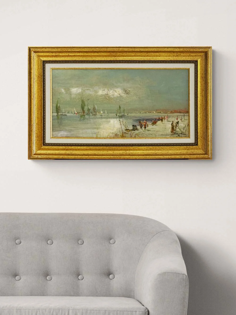 Denizden Gelen Hatıra Yağlı Boya Tablosu