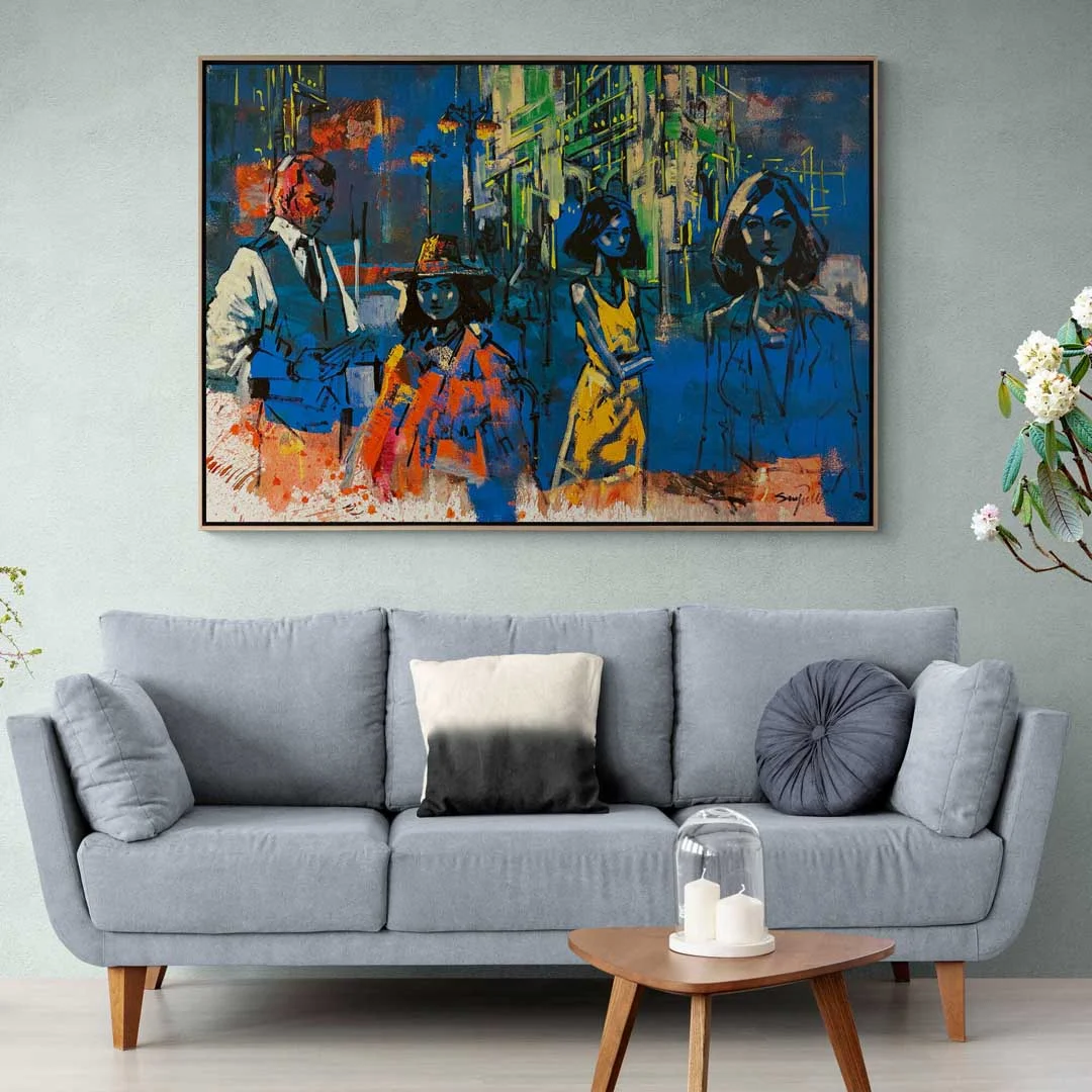 Mysterious Traces Oil Painting