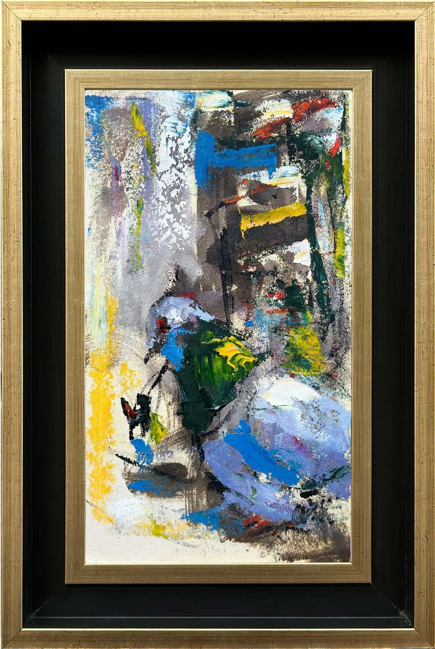 Güvercin Dokunuşu Yağlı Boya Tablosu