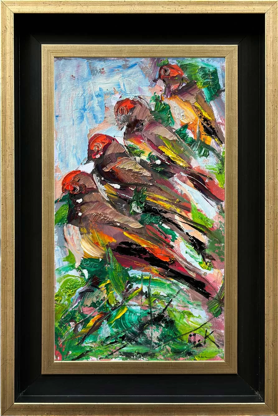 The Waiting Of The Birds Oil Painting