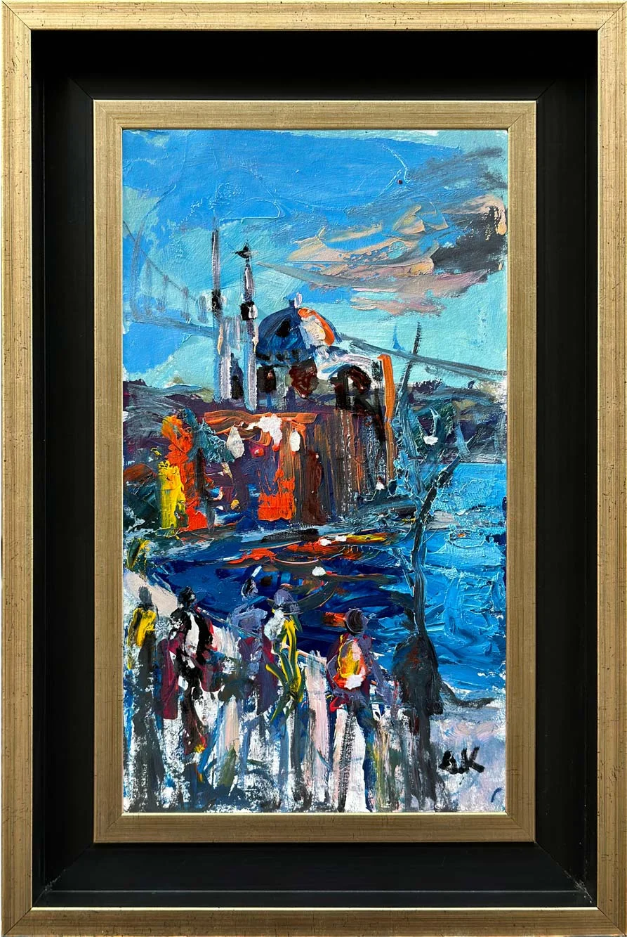 One Day In Ortaköy Oil Painting
