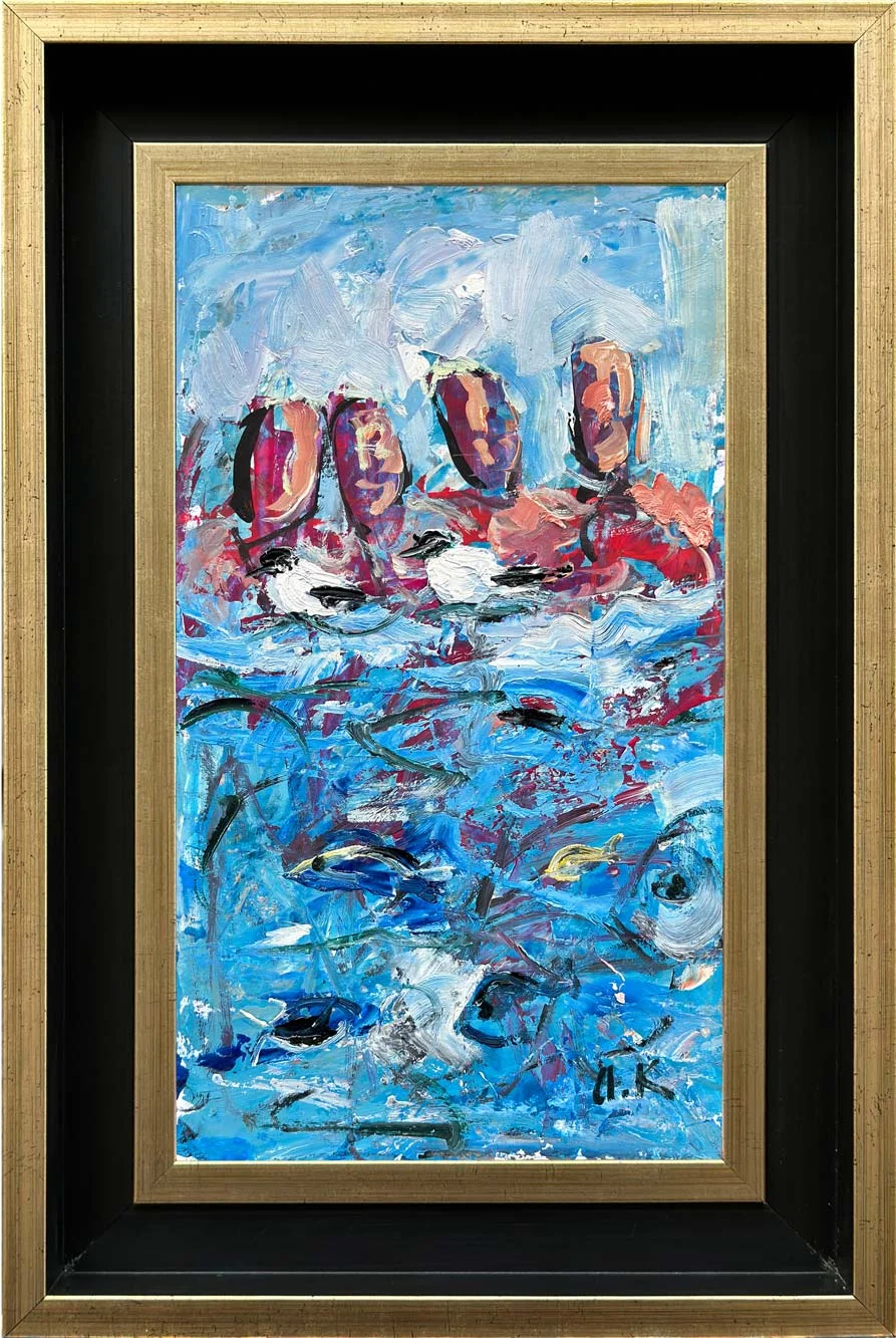 Denizdeki Rüya Yağlı Boya Tablosu