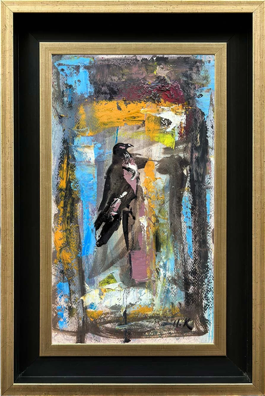 Kuşun Düşleri Yağlı Boya Tablosu