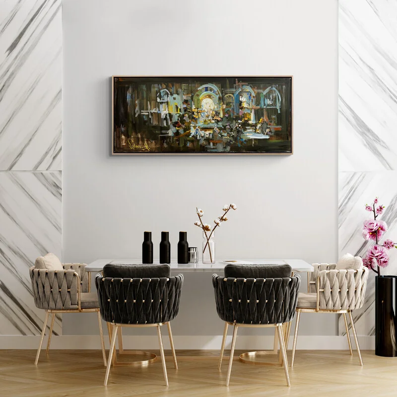 In Pursuit Of Abstract Dreams Oil Painting