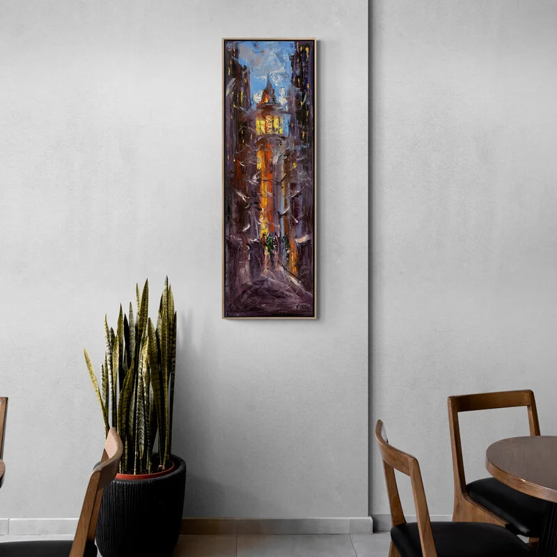 Galatas Wing Flaps Oil Painting