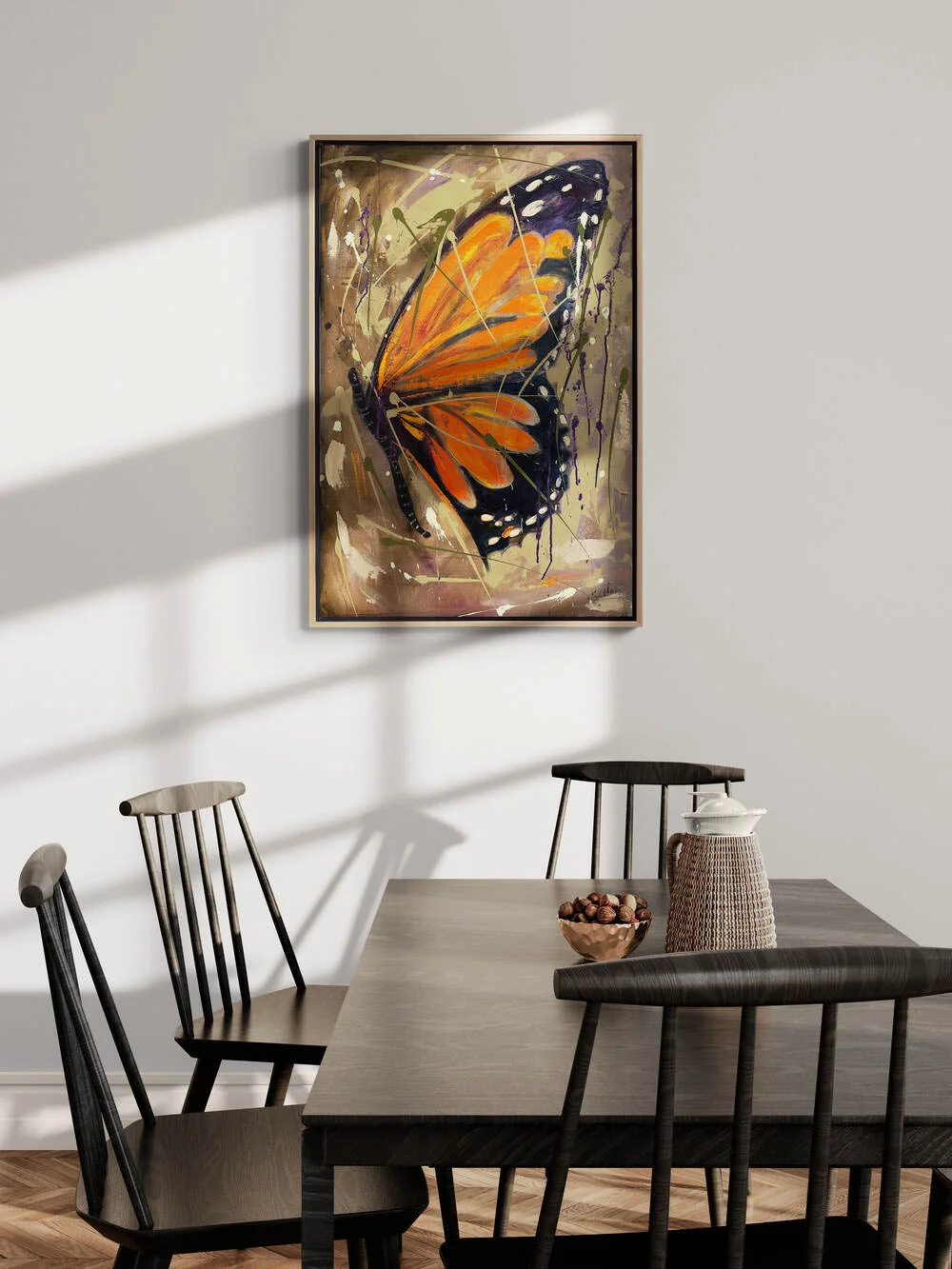 The Winged Dance of Colors Oil Painting