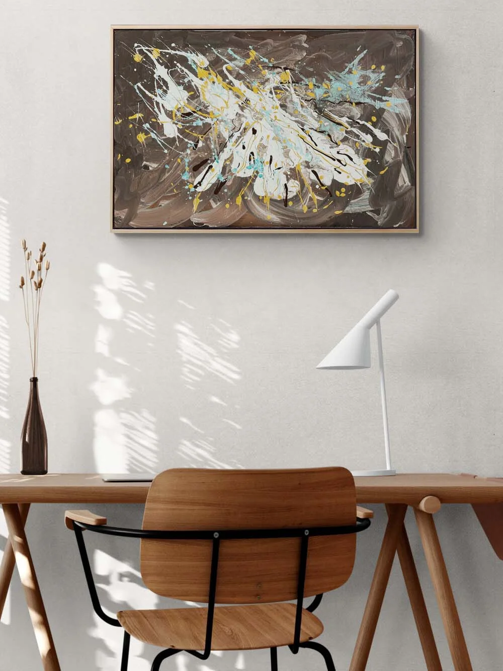 Silent Reflections Oil Painting