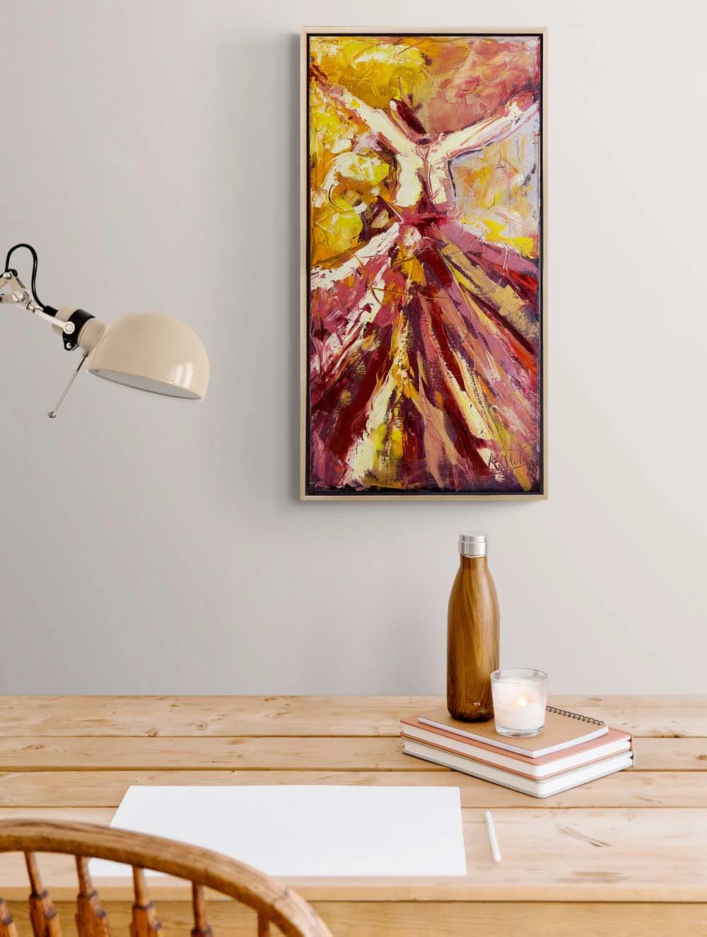 Ruhun Seması Yağlı Boya Tablosu