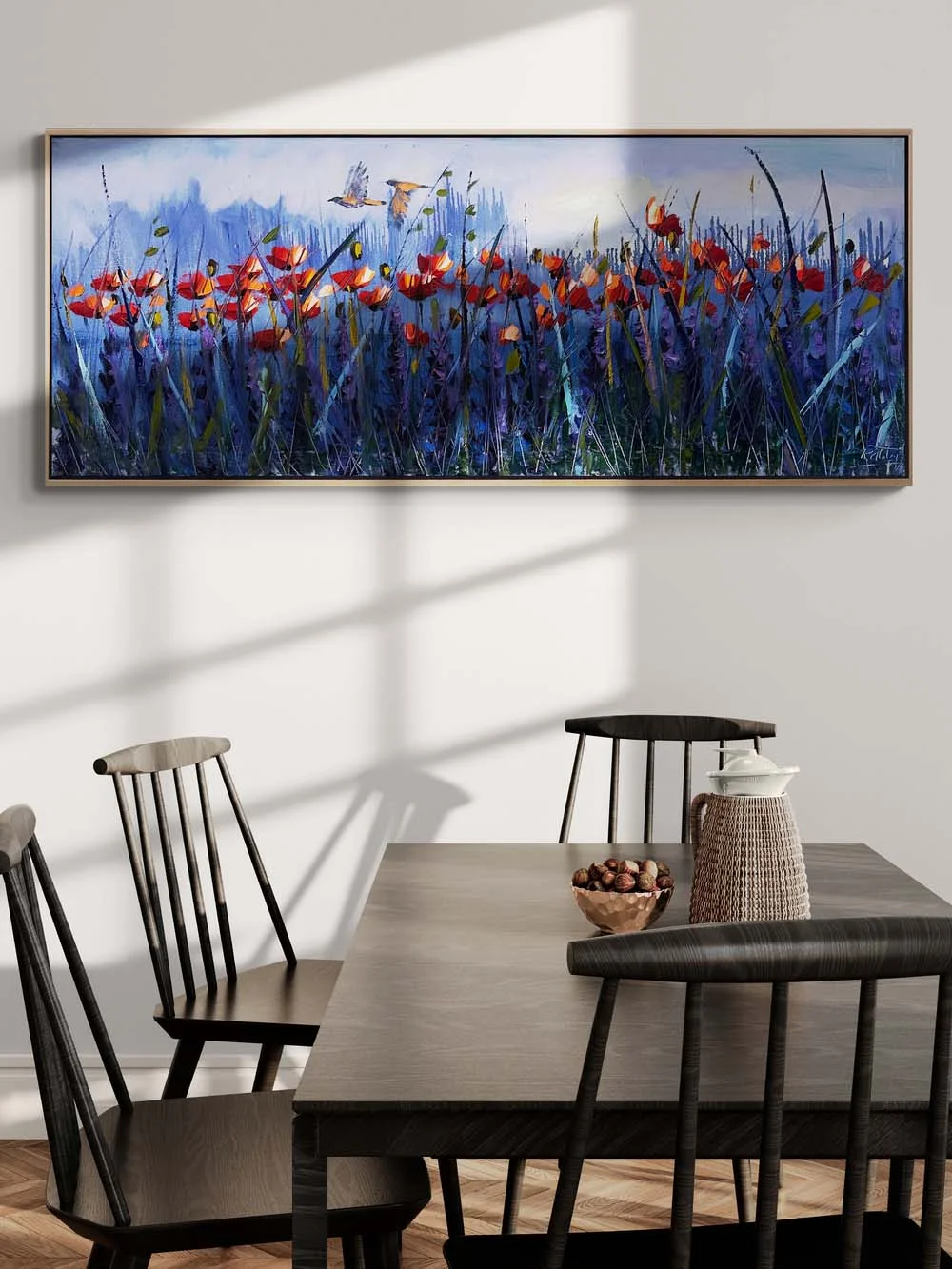 Kırlangıcın Bahar Seferi Yağlı Boya Tablosu