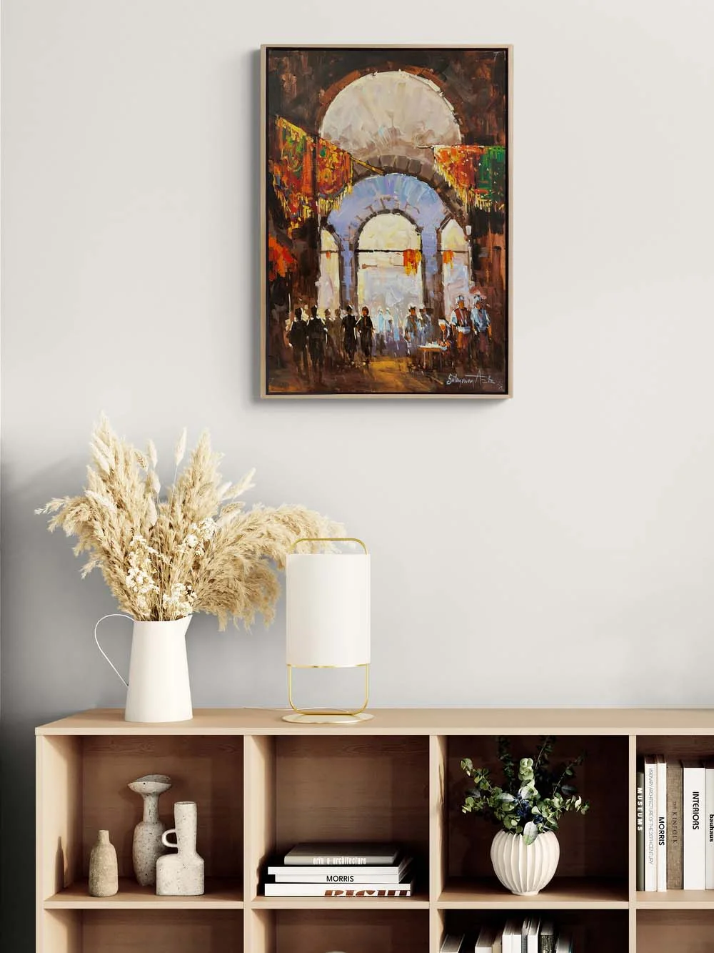 Geçmişin İzleri Yağlı Boya Tablosu