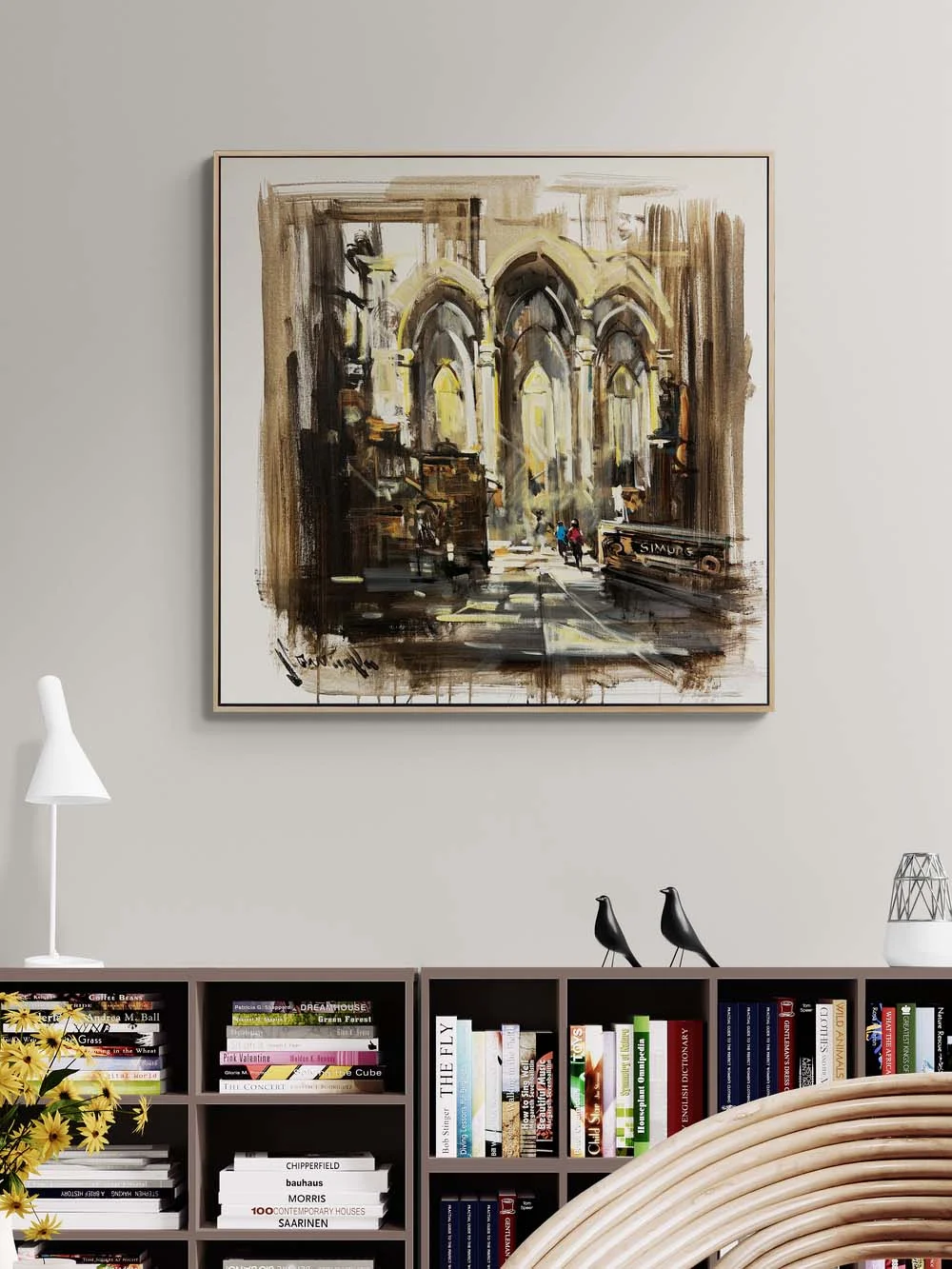 A Door Beyond Time Oil Painting