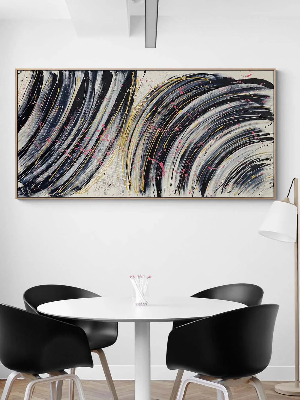 Rhythm in the Void Oil Painting