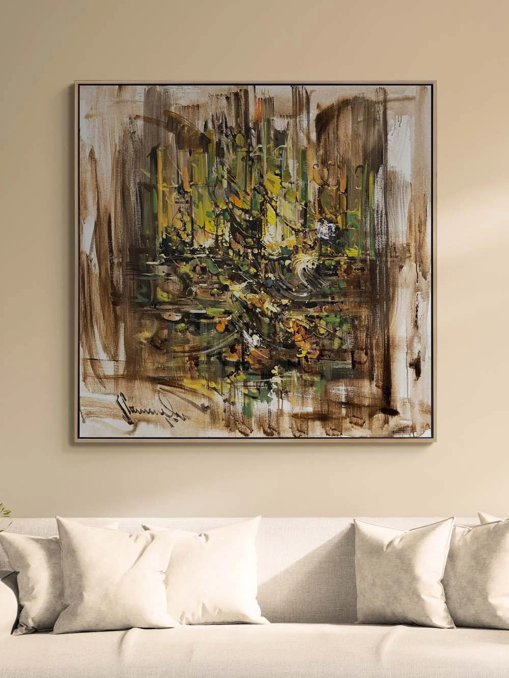 Whispers of Glass Oil Painting