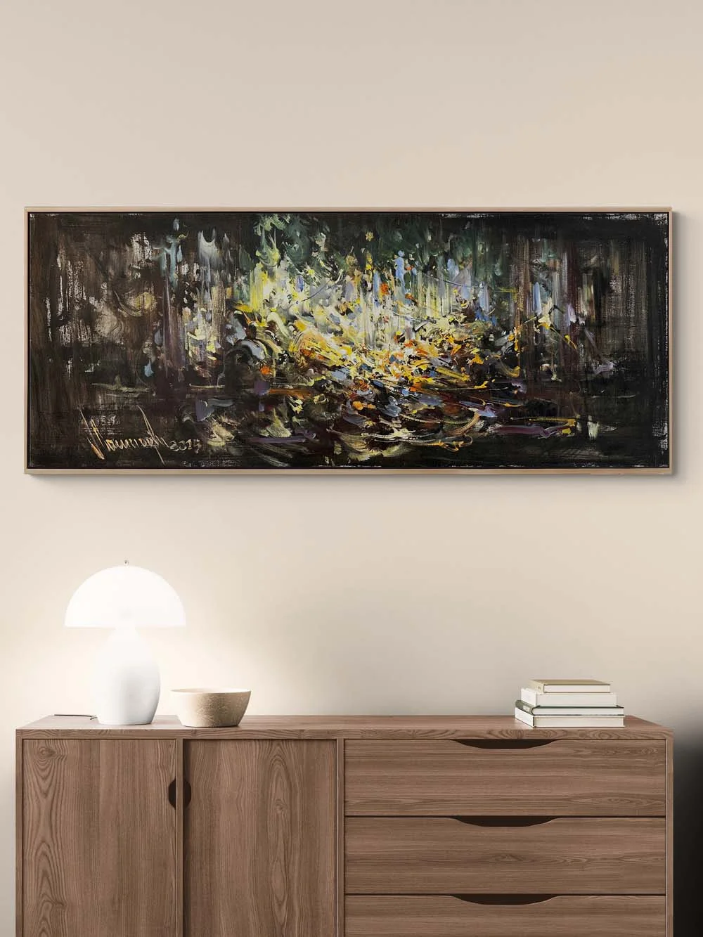 Timeless Reflections Oil Painting