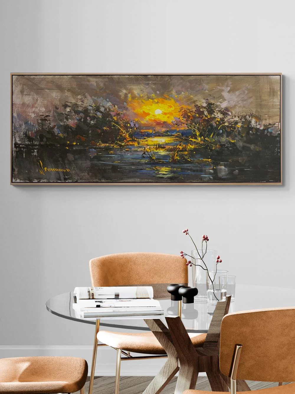 Rüzgarın Şarkısı Yağlı Boya Tablosu