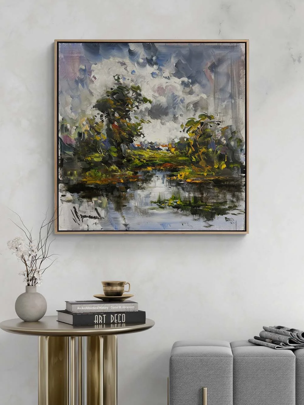 Doğanın Duyguları Yağlı Boya Tablosu