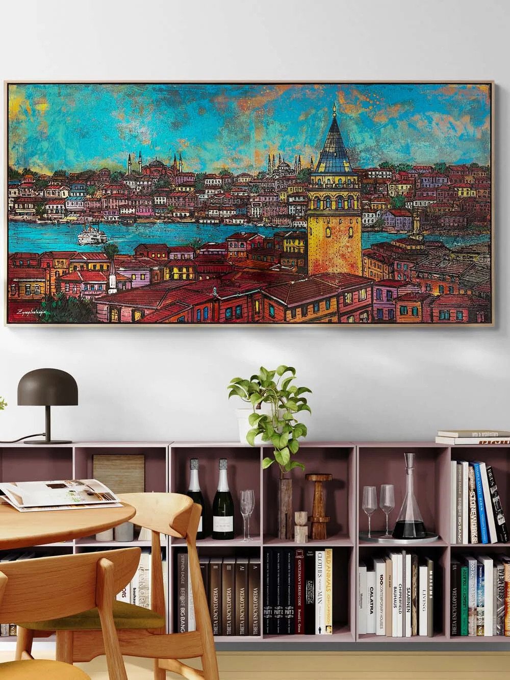 A Love from Seven Hills Oil Painting