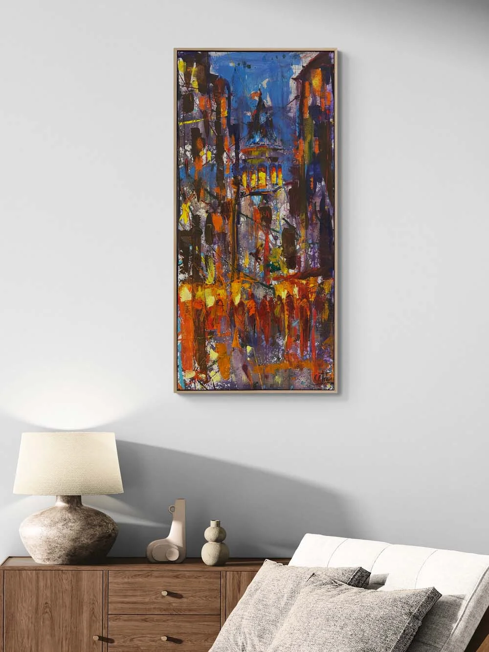 The Night of Galata Oil Painting