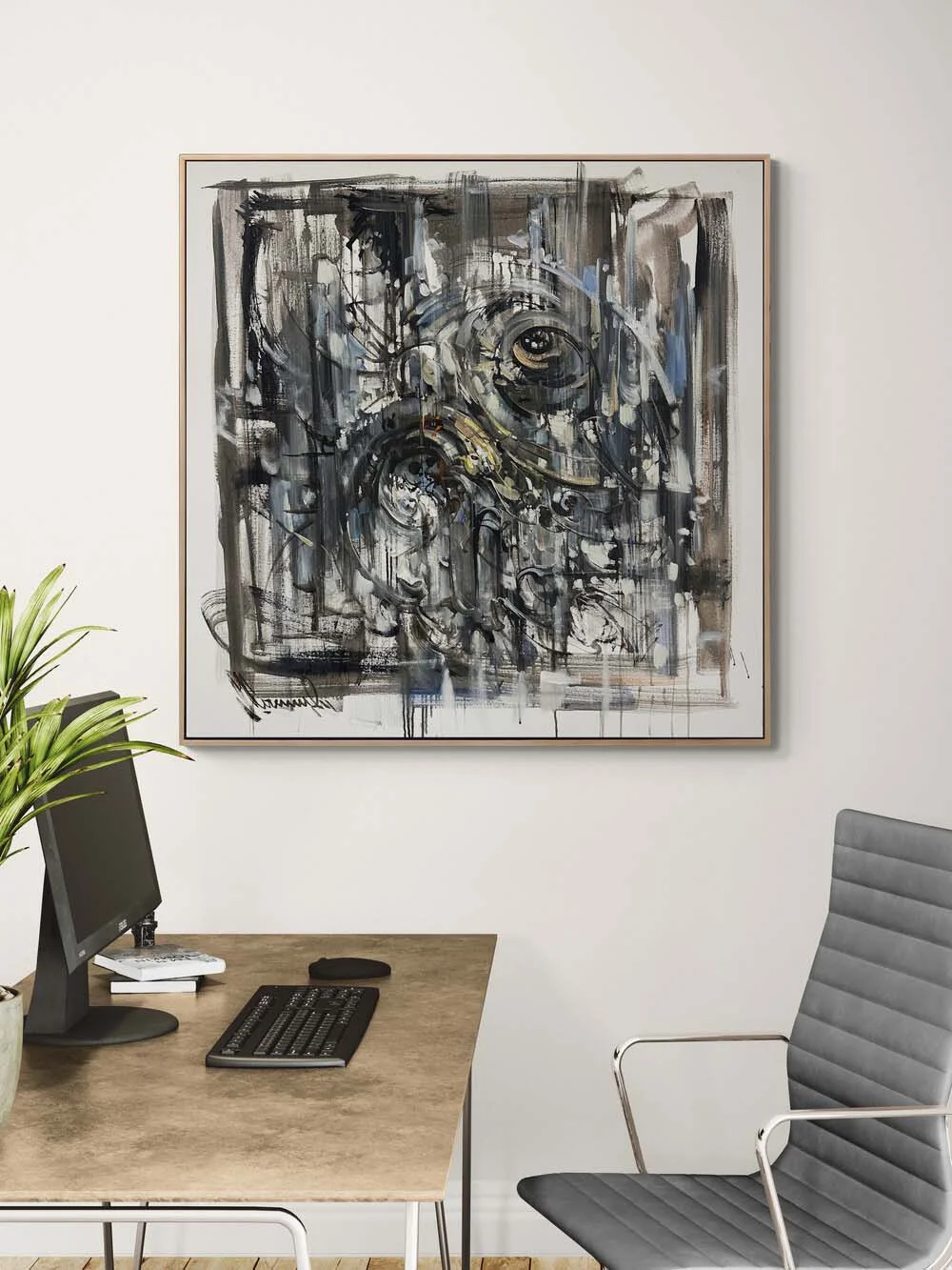 Zamansız Bir An Yağlı Boya Tablosu