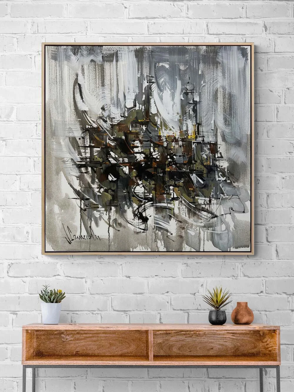 Fragile Balance Oil Painting