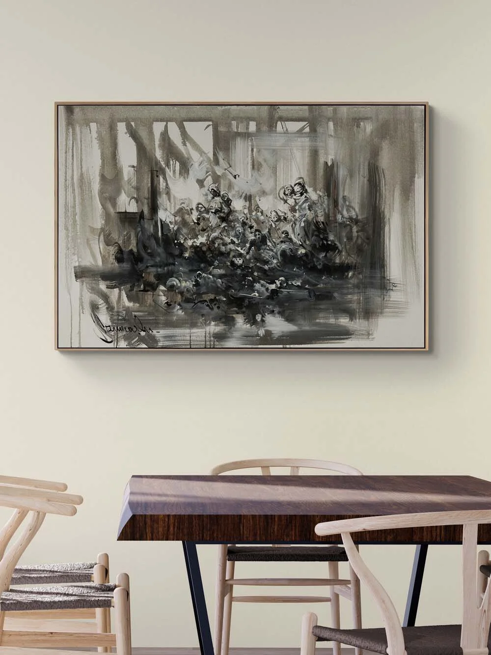 Son Direniş Yağlı Boya Tablosu