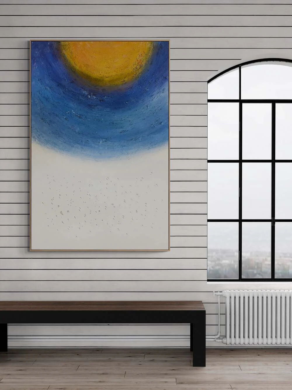 Melting Forms Oil Painting