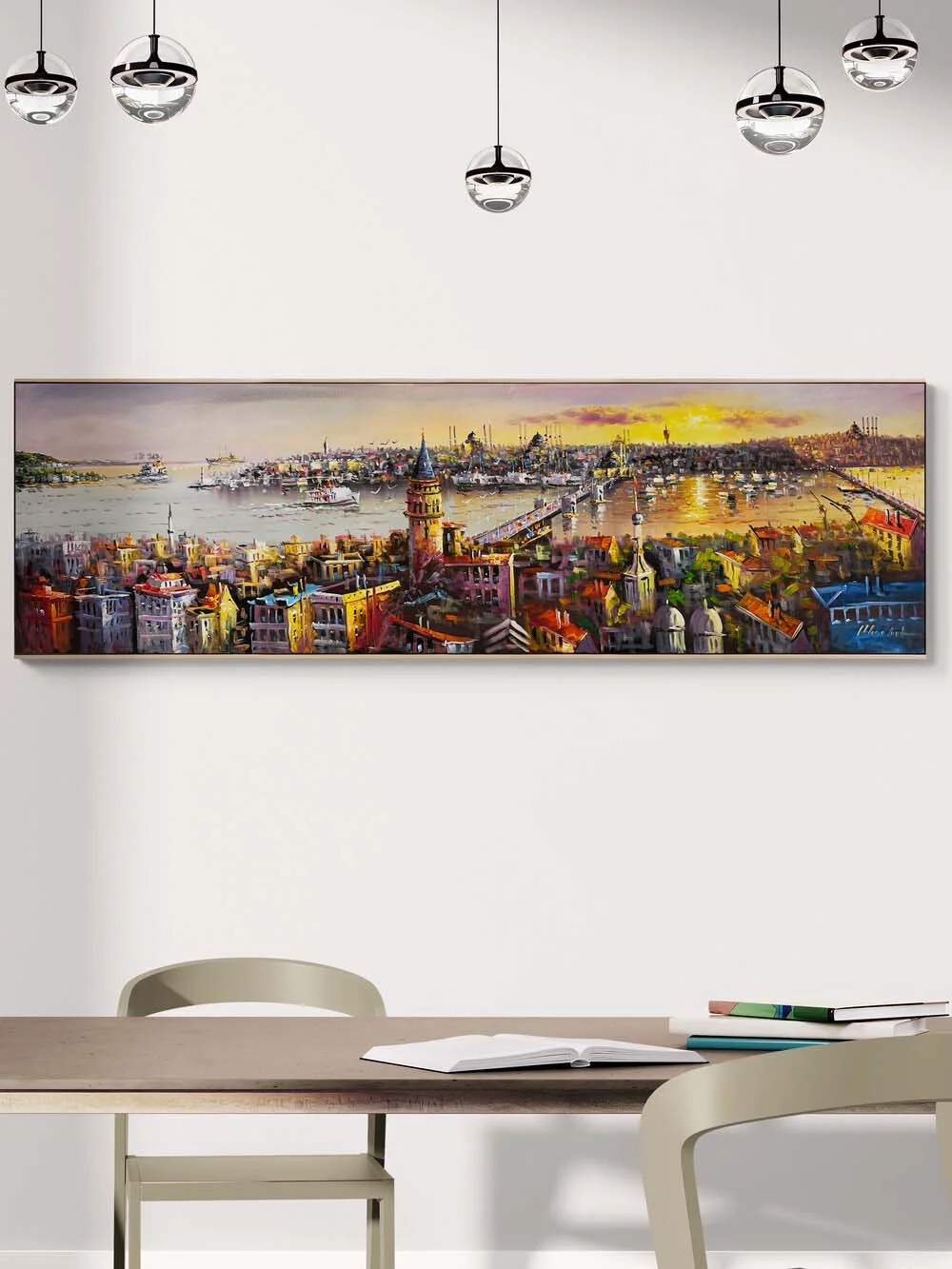 The Silence of the Golden Horn Oil Painting
