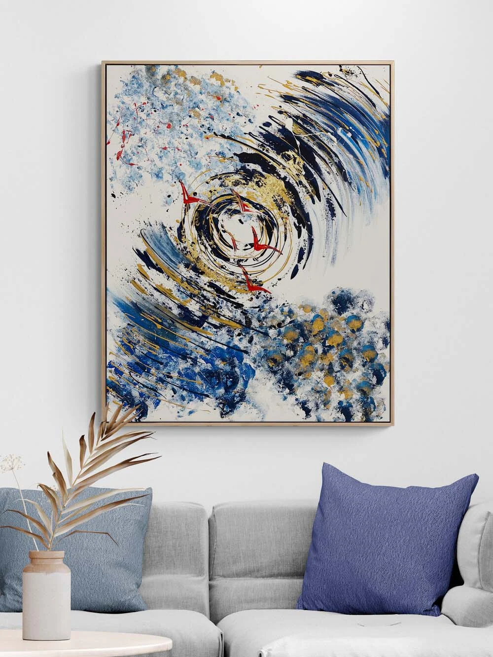 Uçuşun Ötesi Yağlı Boya Tablosu