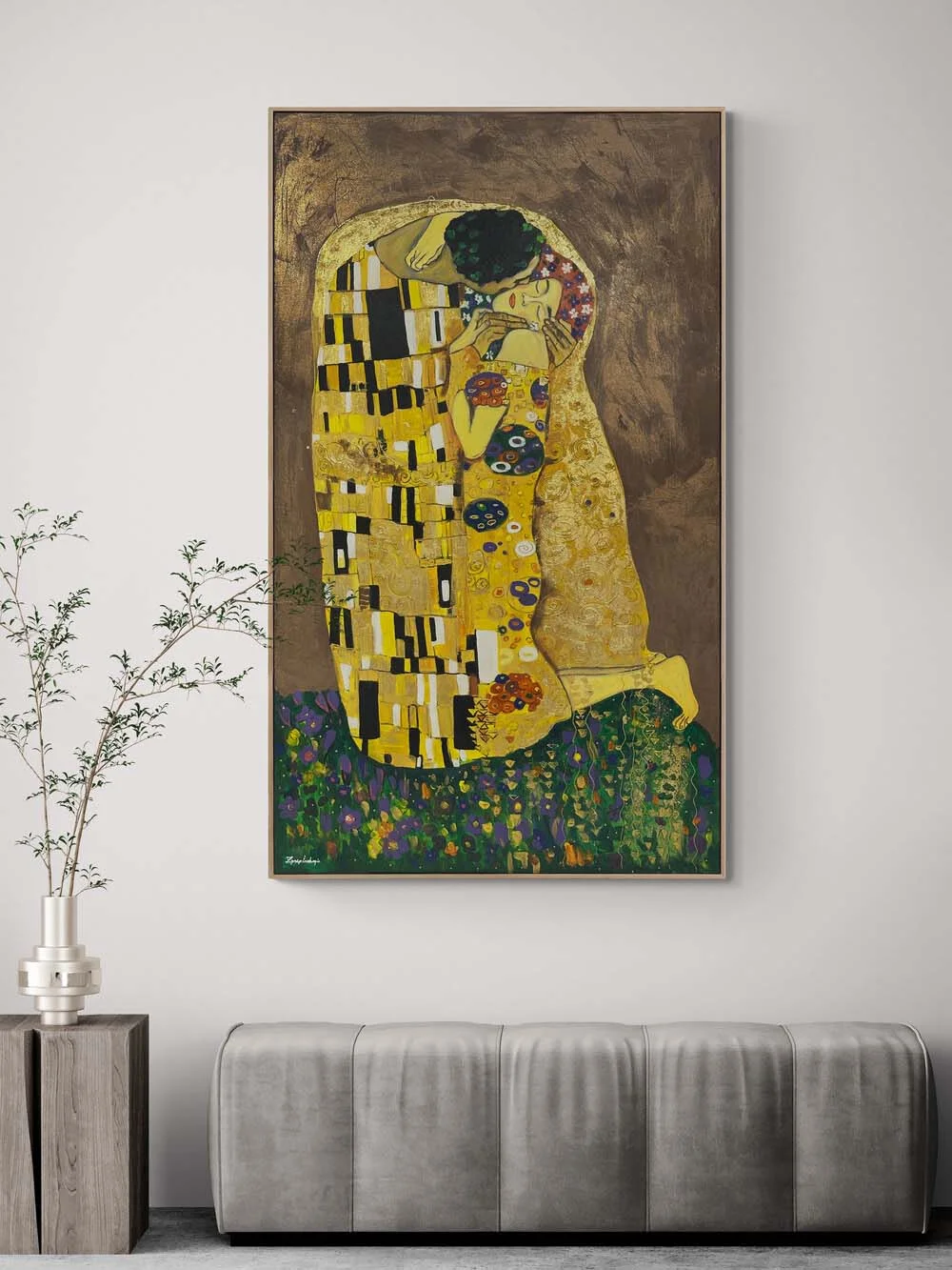 Son Öpücük Yağlı Boya Tablosu