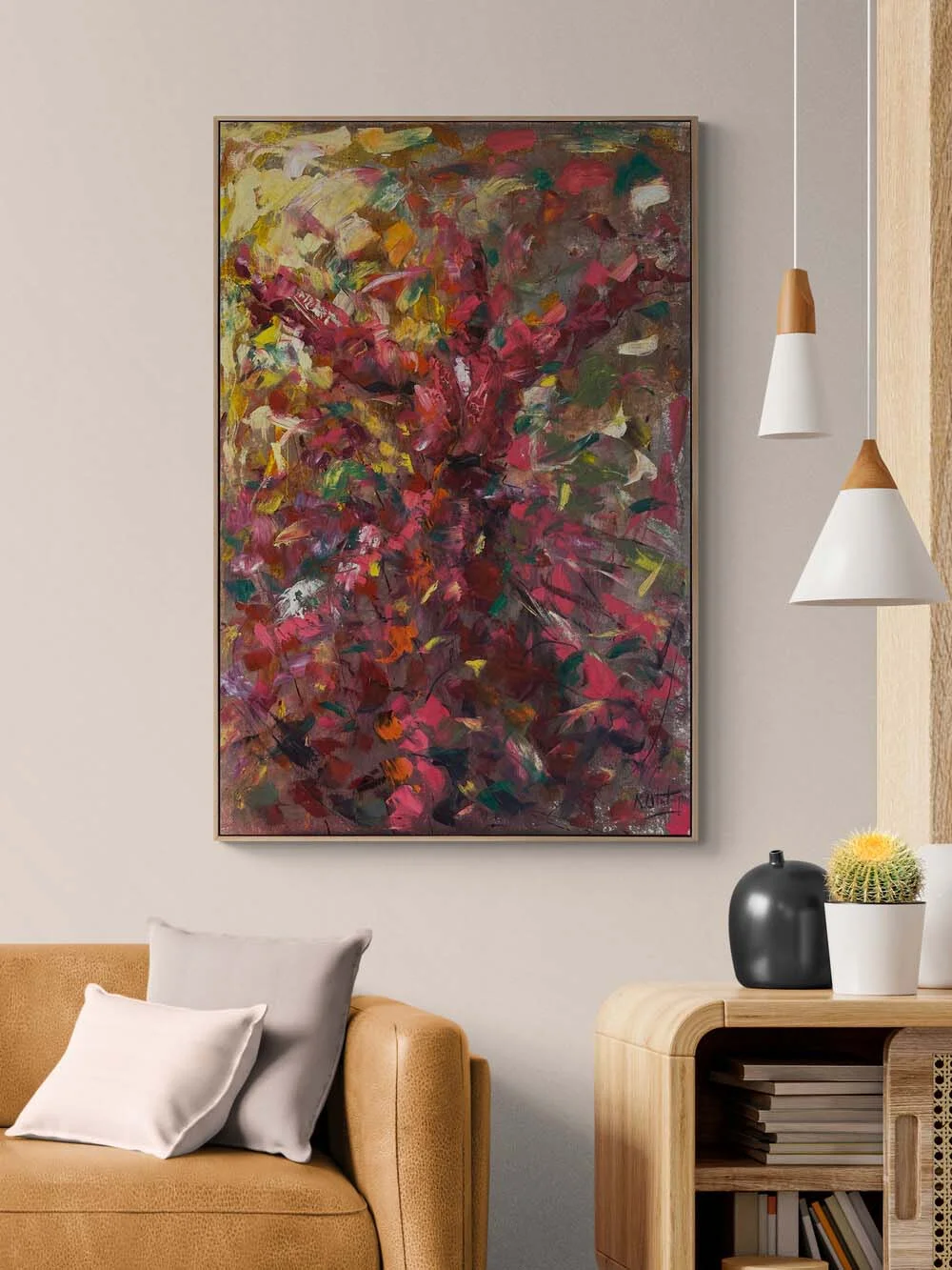 Neyin Çağrısı Yağlı Boya Tablosu