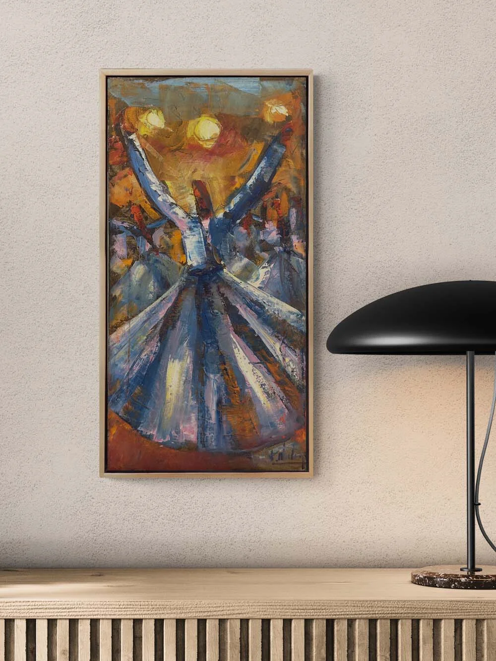 Sonsuz Dönüş Yağlı Boya Tablosu