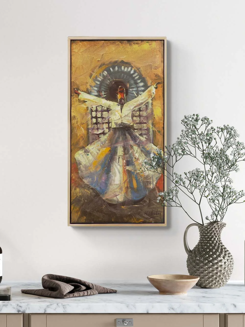 Hakk’a Yöneliş Yağlı Boya Tablosu