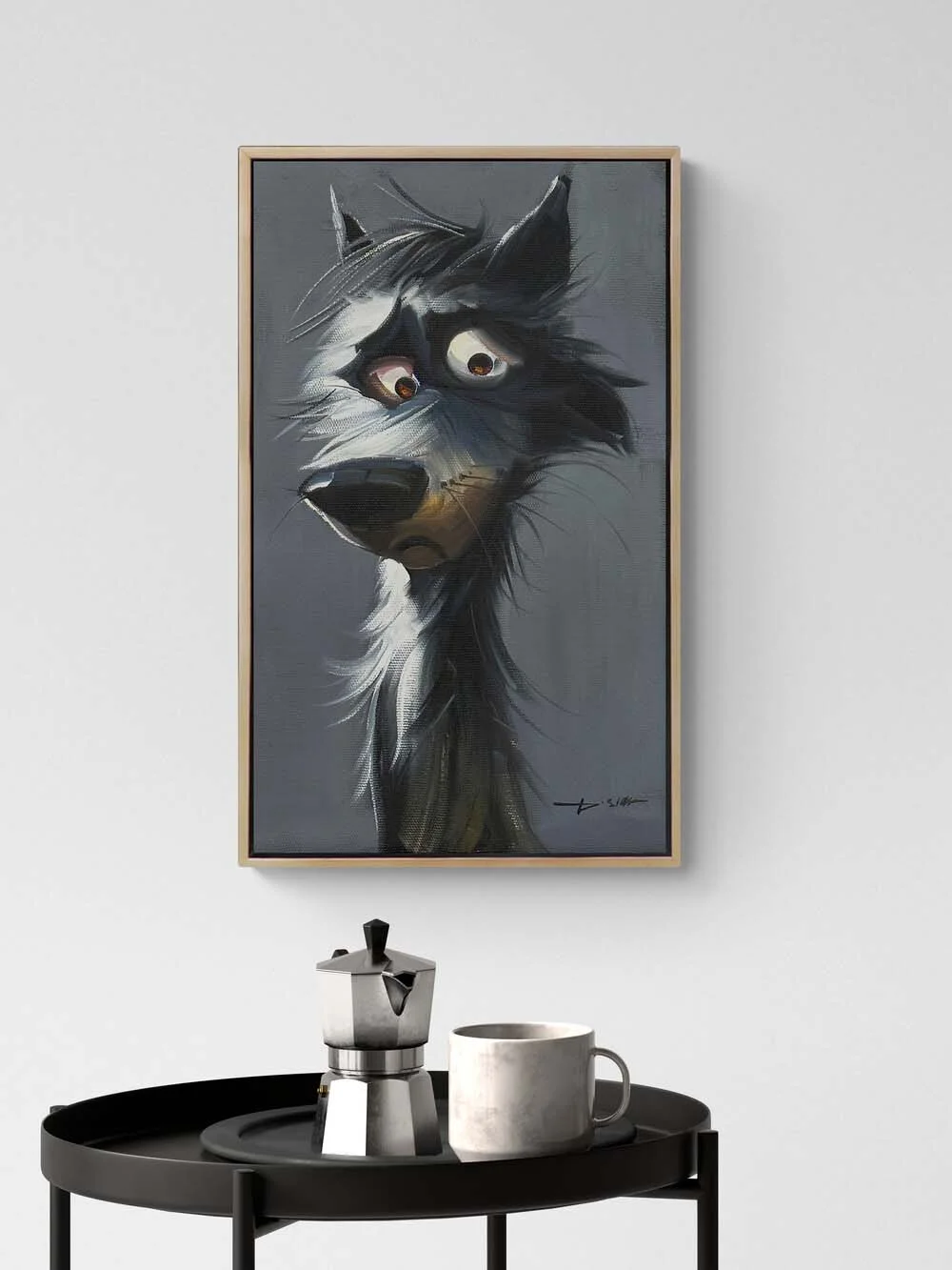 Sessiz Dost Yağlı Boya Tablosu