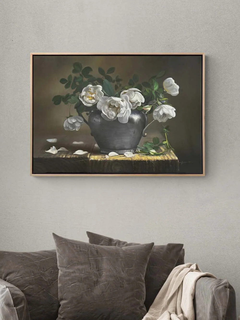 Magnolia Time Oil Painting
