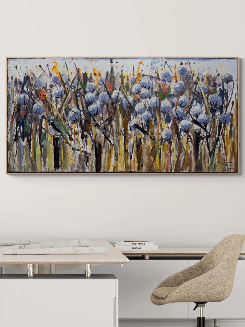 Spring Through the Brush Oil Painting