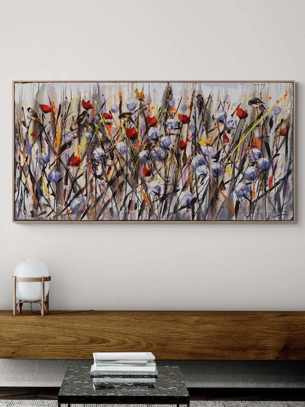 Flowers Under the Sun Oil Painting