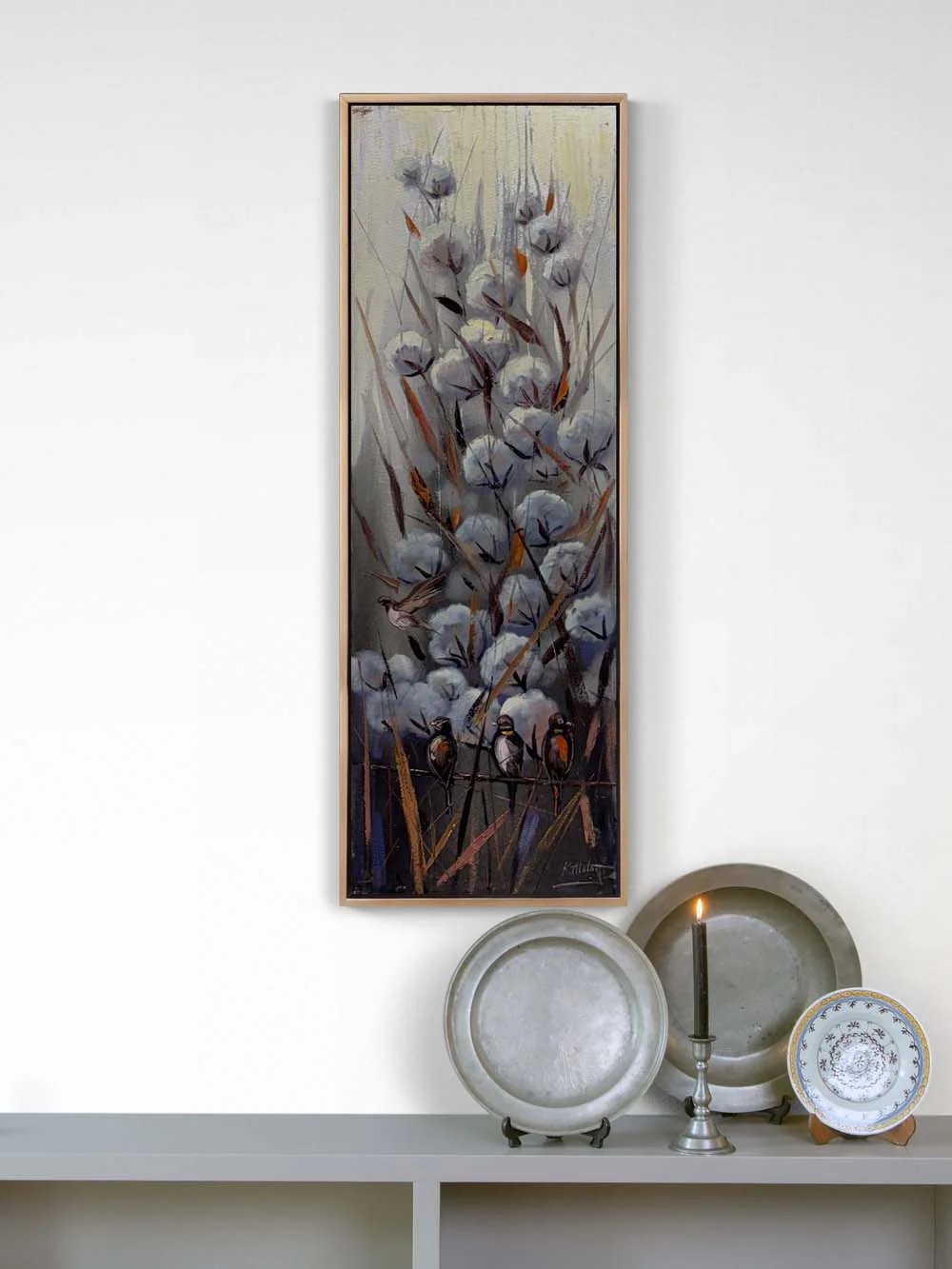 Field Meeting the Sky Oil Painting