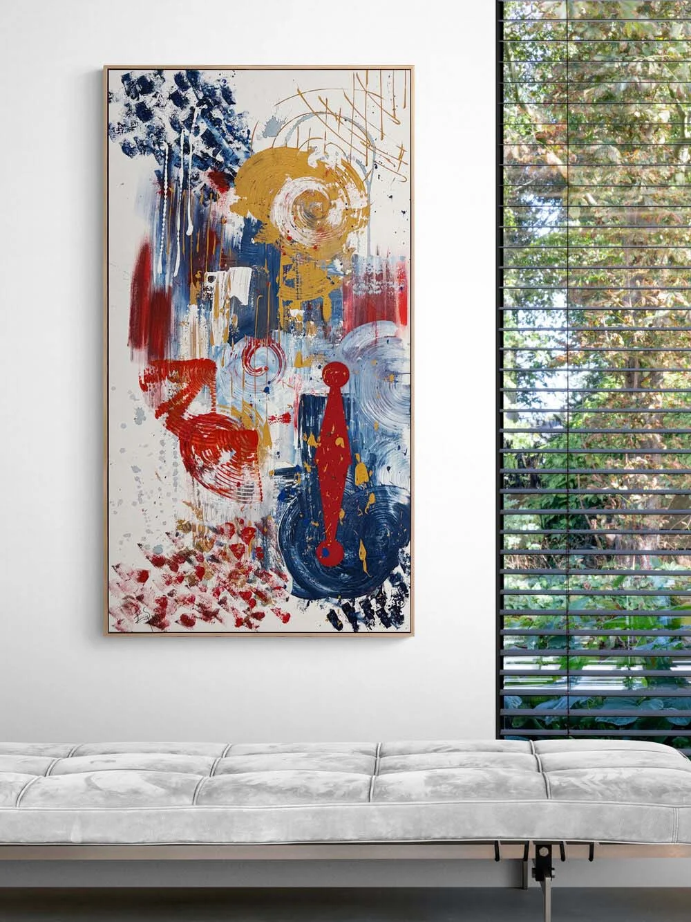 Zamanın Çözülüşü Yağlı Boya Tablosu