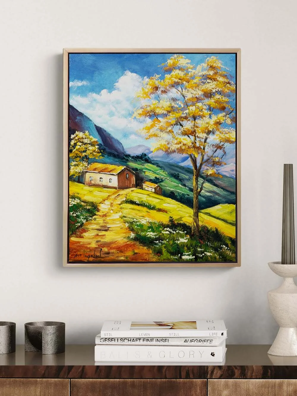 Patika Sonu Yağlı Boya Tablosu