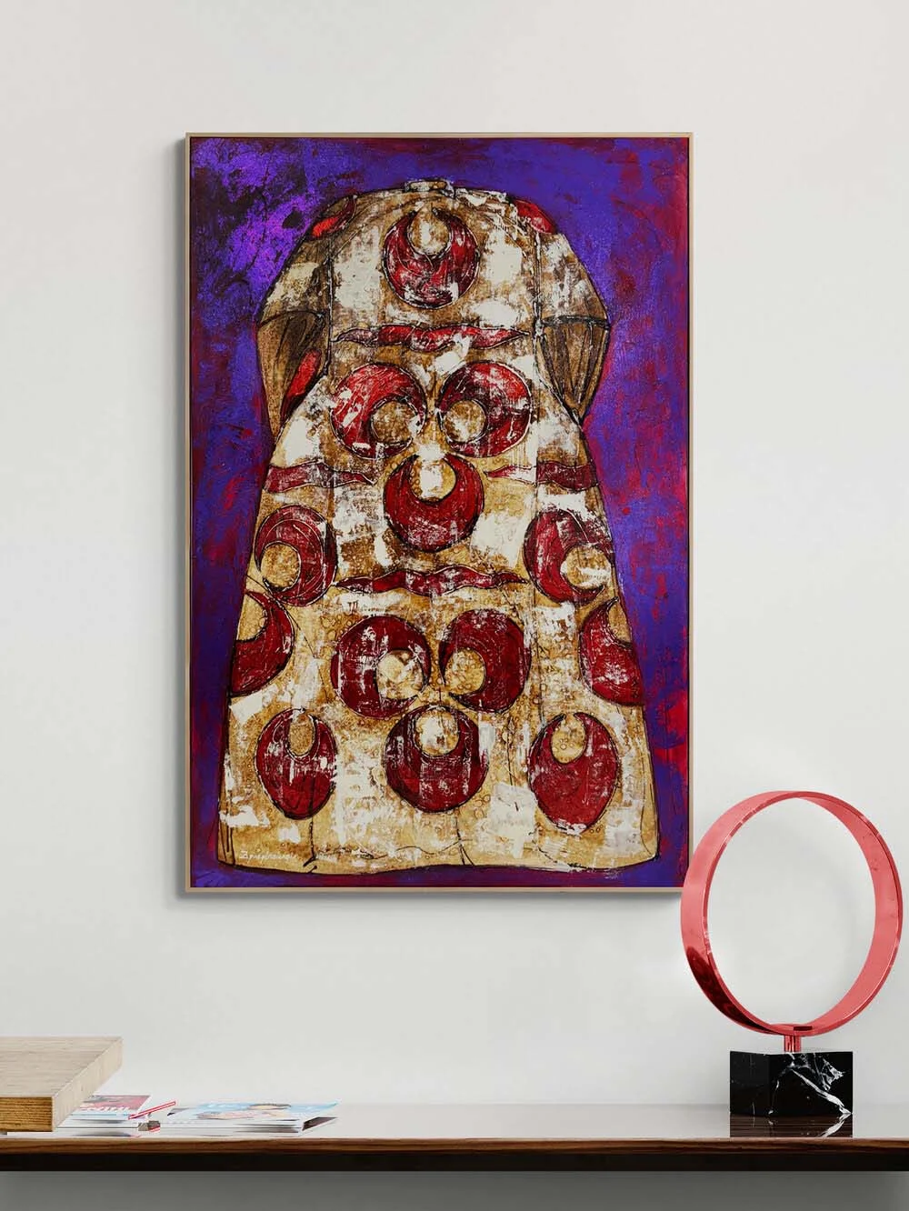 Ottoman Kaftan Oil Painting