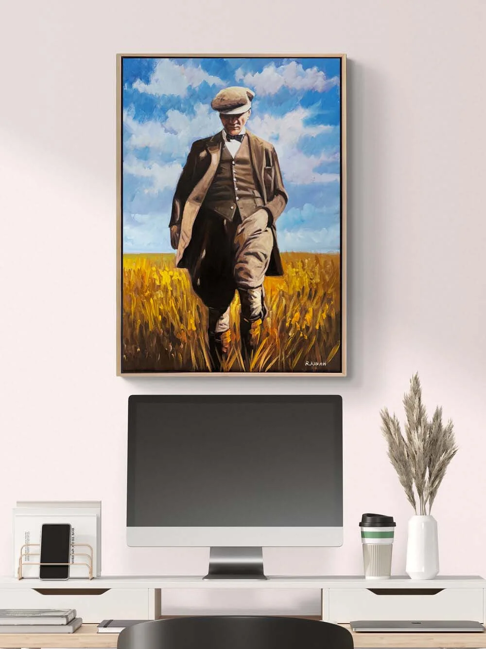 Kemal Atatürk Yağlı Boya Tablosu