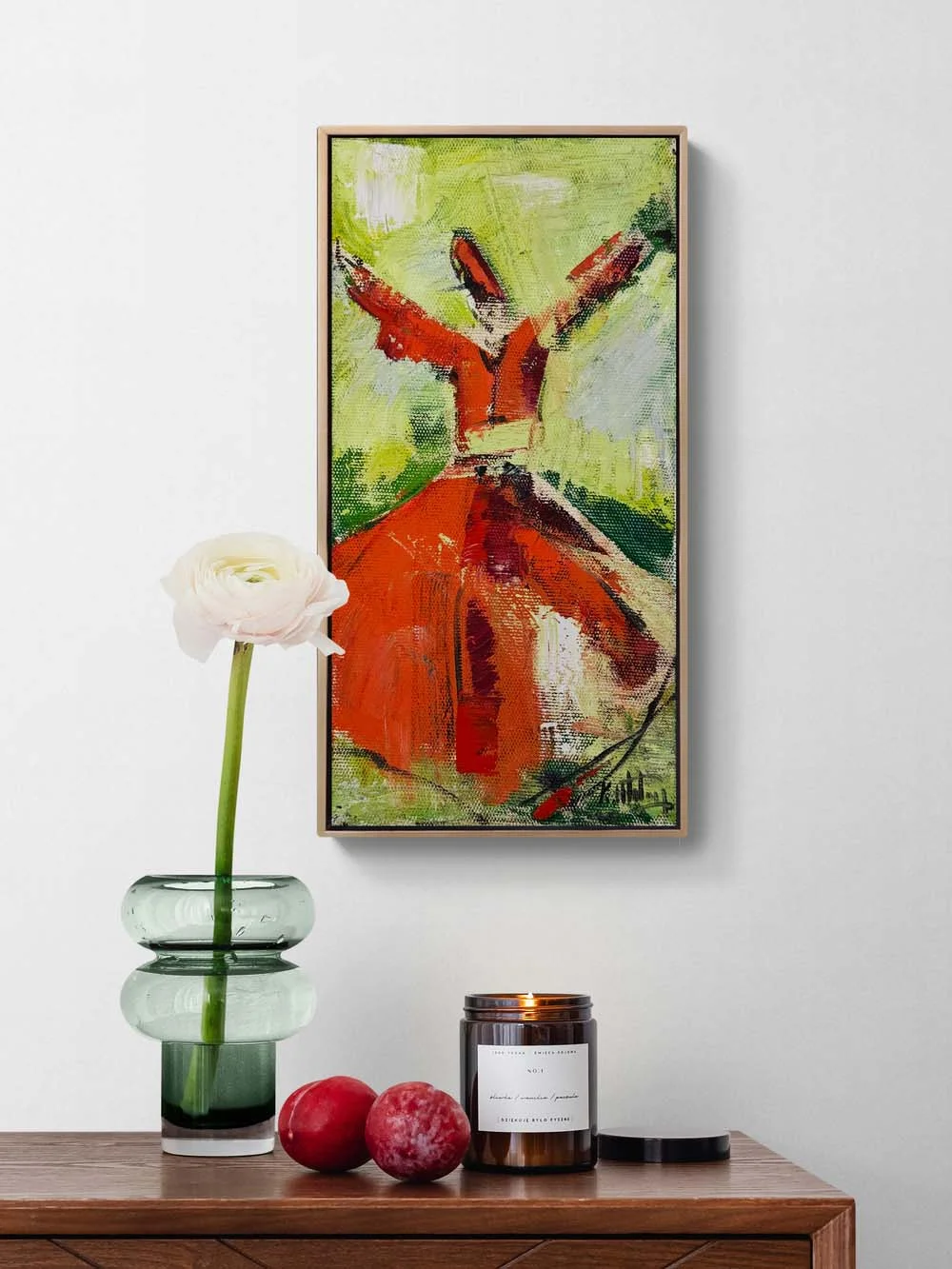 Semada Sessizliği Yağlı Boya Tablosu