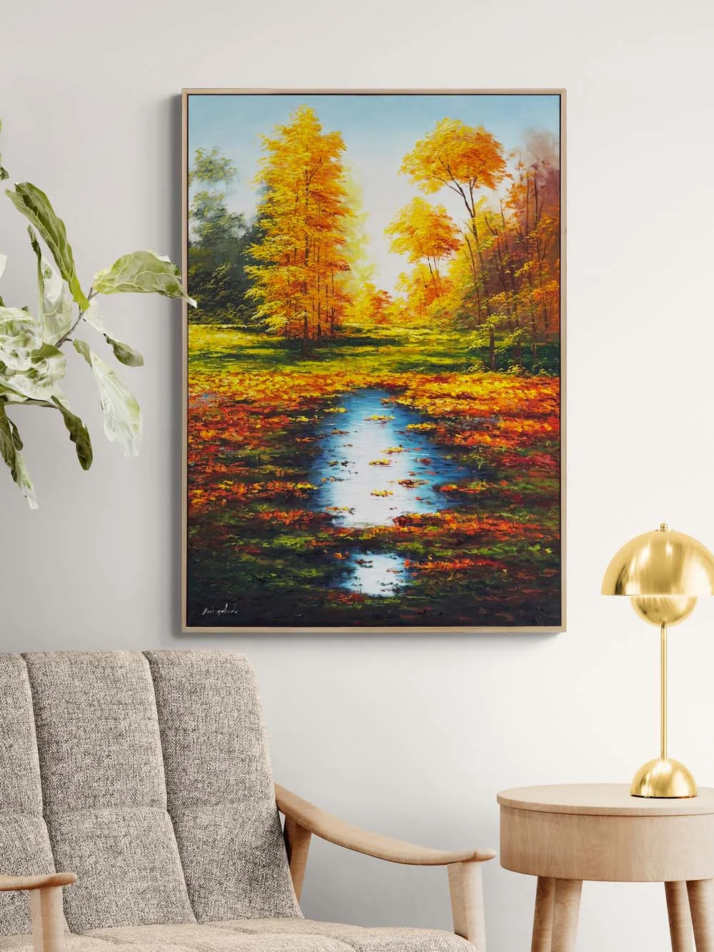 Eylül’ün Renkleri Yağlı Boya Tablosu