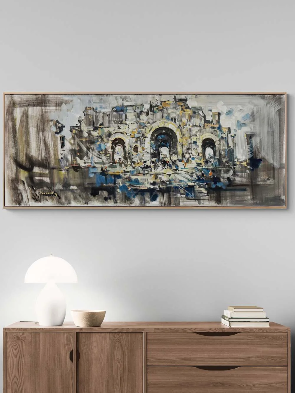 In the Traces of the Past Oil Painting