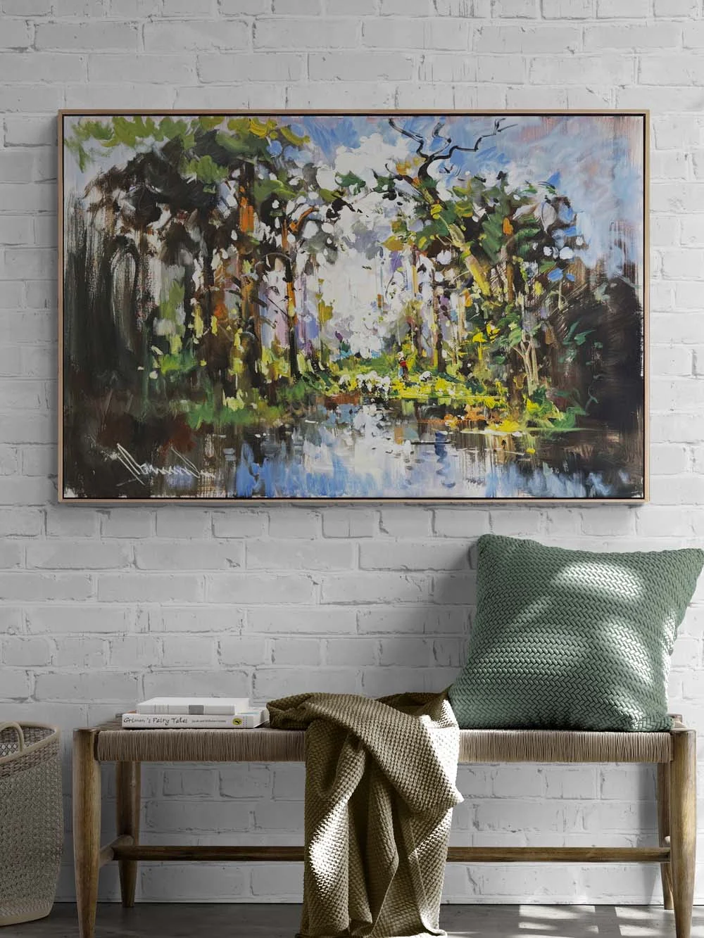 Doğanın Sükuneti Yağlı Boya Tablosu