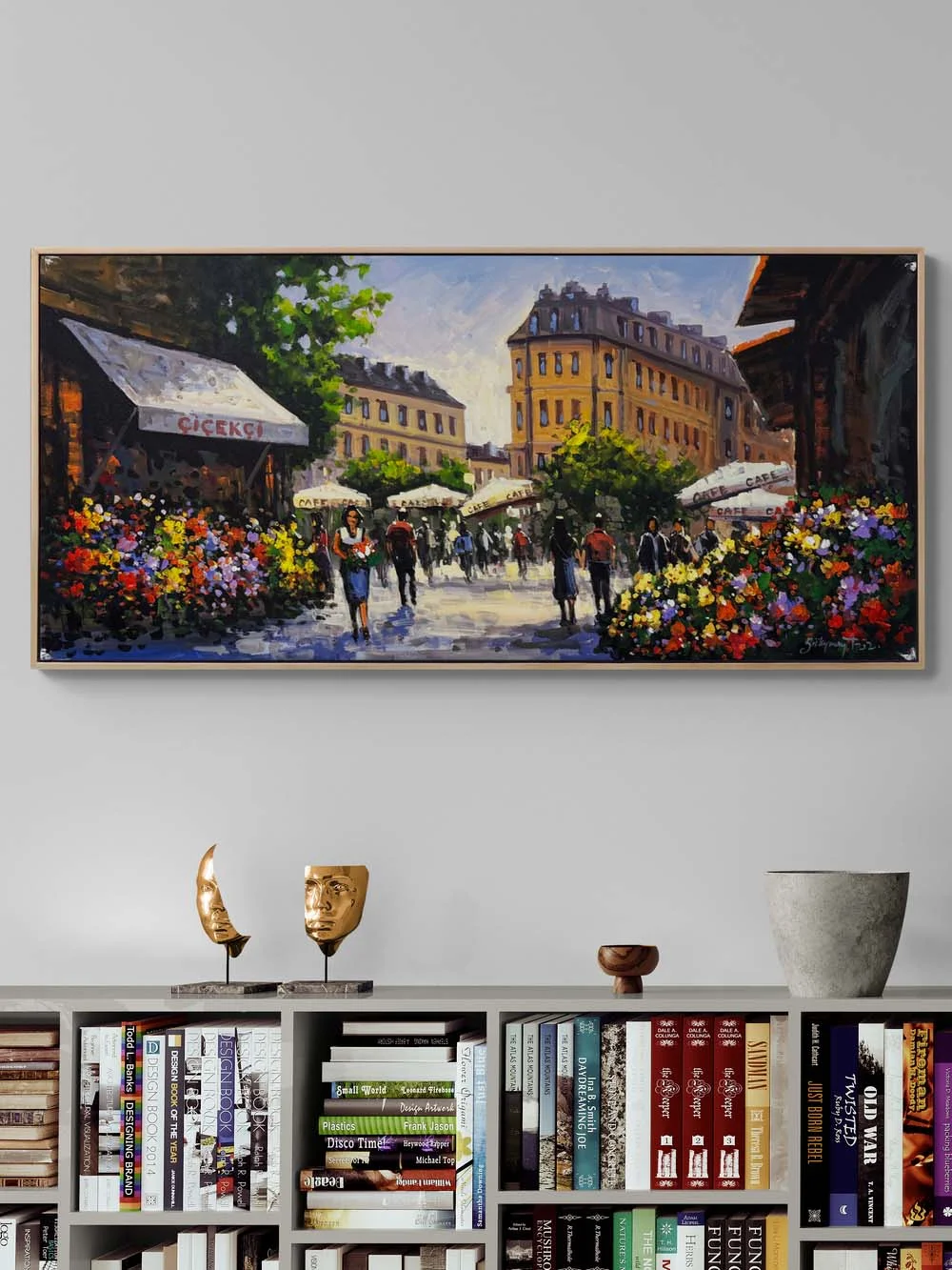 Peace from the Florist Oil Painting