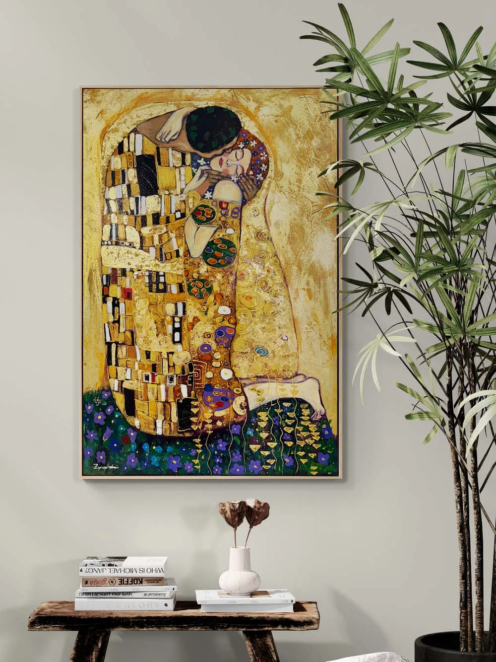 The Story of a Kiss Oil Painting