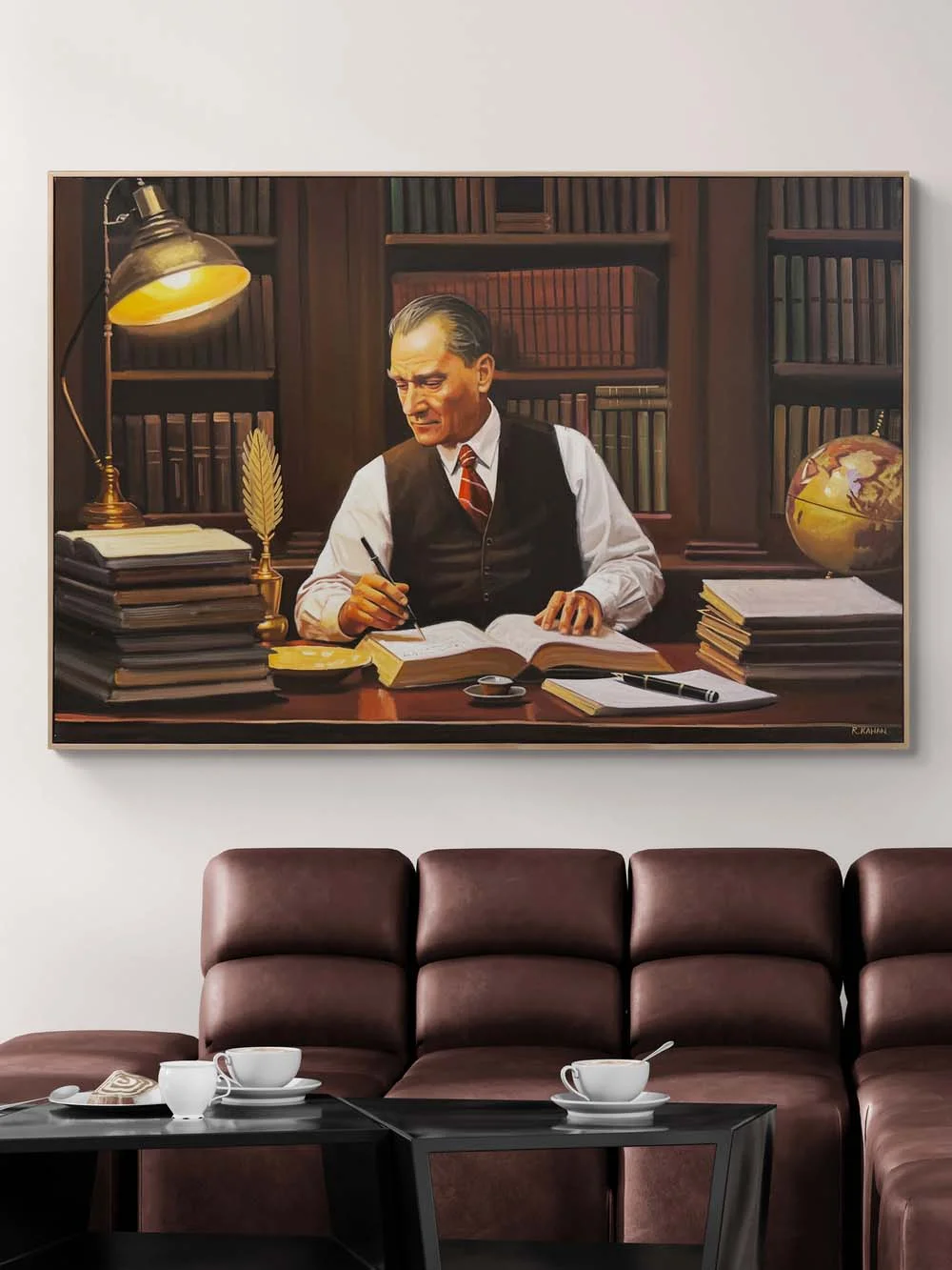 Ata’nın İzinde Cumhuriyet Yağlı Boya Tablosu