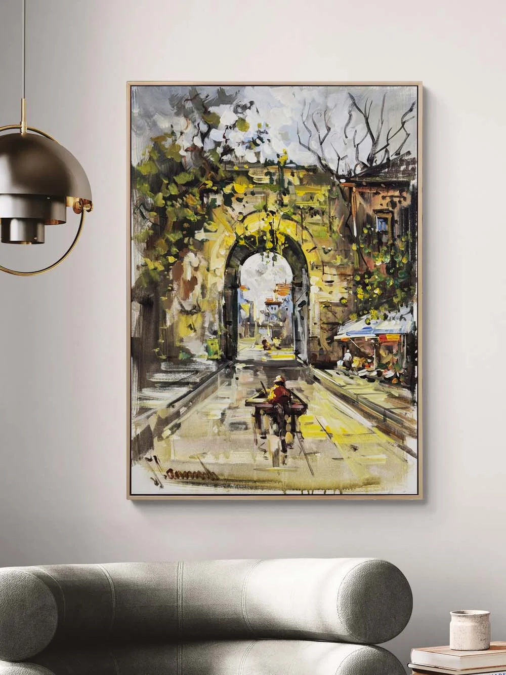 Through the Gate of Time Oil Painting